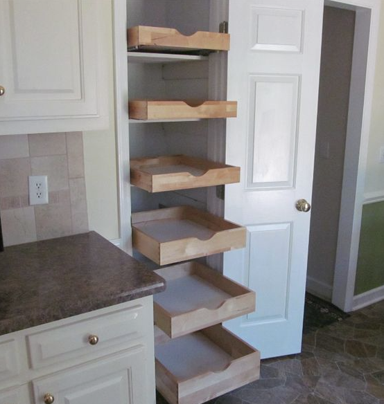 Creating a pantry when you don't have one!