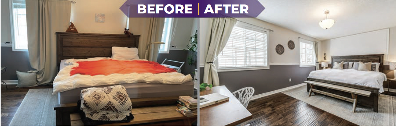 Master Bedroom Transformation: From Dark and Cramped to Bright and Functional