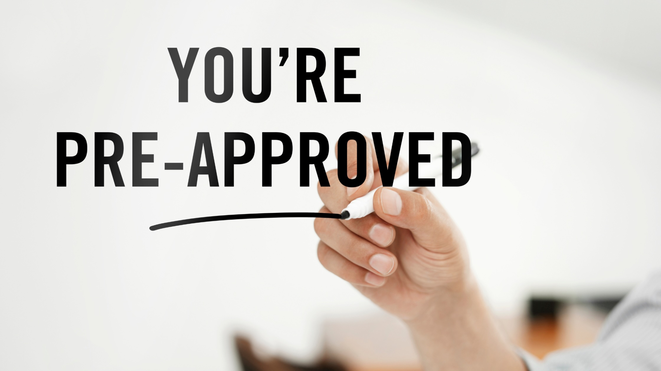 The smart way to get pre-approved