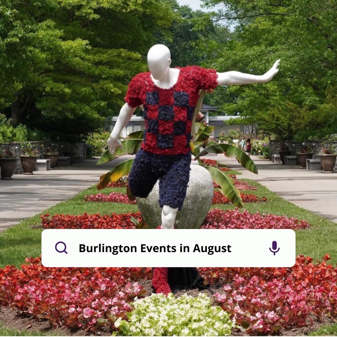What's happening in Burlington in August?